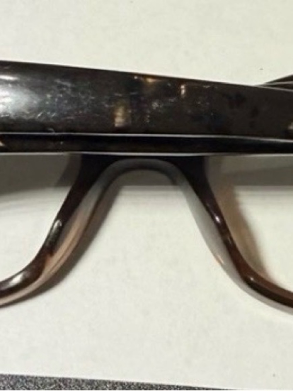 Dolce & Gabbana Brown Tortoise Square Frame Glasses with Gold Logo - Picture 10 of 11
